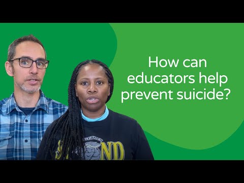 What Educators Can Do to Help Prevent Suicide | Sandy Hook Promise