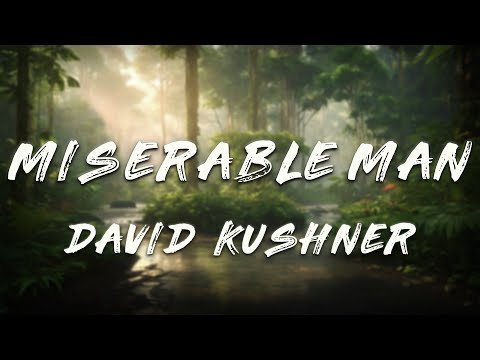 David Kushner - Miserable Man (Lyrics)