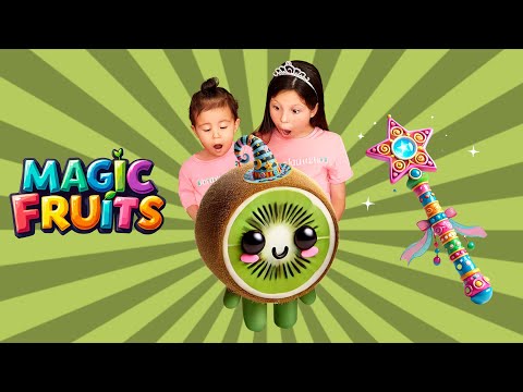 WE PLAYED, GOT TIRED, AND HUNGRY! 🥝 CREATED A MAGIC KIWI AND ATE IT! | SH Kids