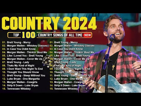 New Country Music 2024 🎸 Brett Young, Luke Combs, Chris Stapleton, Luke Bryan, Morgan Wallena