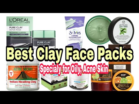 Get rid of large open pores blackheads and whiteheads with clay face packs (No more open pores)