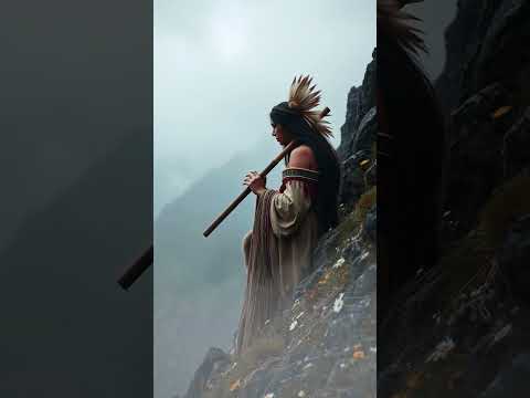 Healing Native Flute Meditation Music for calming the mind #shorts #calmingmusic #relaxingmusic