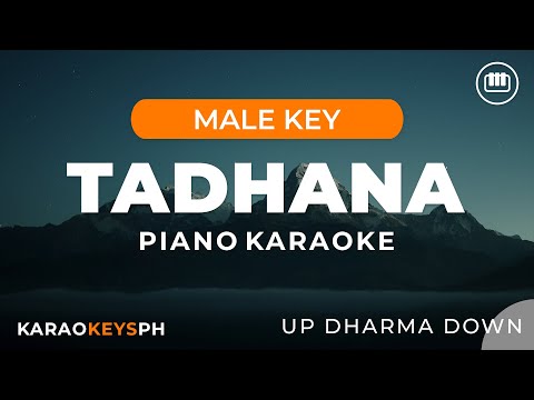 Tadhana - Up Dharma Down (Male Key - Piano Karaoke)