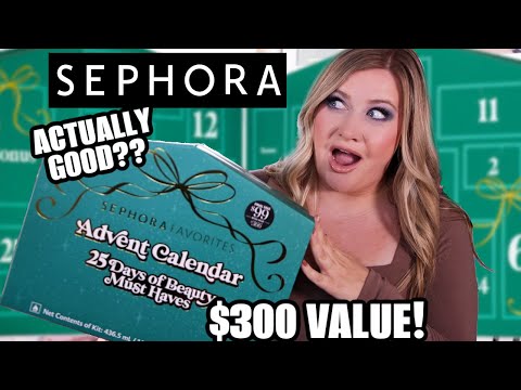 SEPHORA FAVORITES ADVENT CALENDAR 2024 UNBOXING!