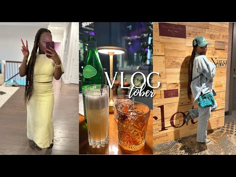 VLOGTOBER| NEW AMAZON CHAIRS, USHER CONCERT, BRUNCH, HAULS & MORE