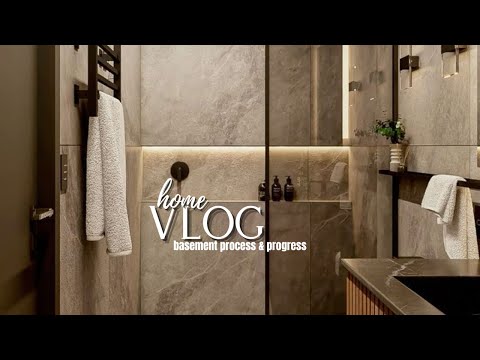 HOME VLOG| Basement process so far + update...