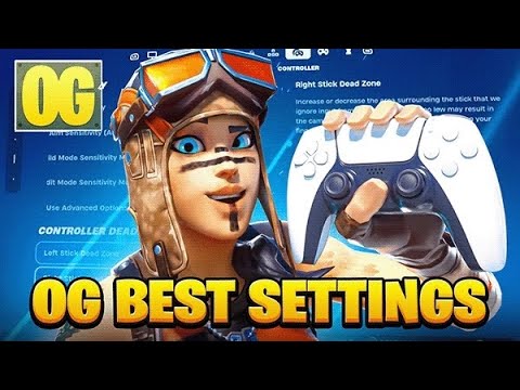 MY *BEST* PS5 CONTROLLER SETTINGS TO USE IN FORTNITE OG!!!