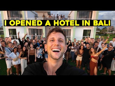 I OPENED MY BALI HOTEL in ONLY 30 days! (Lost Creator House)