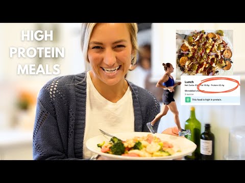 what I eat in a day (high protein) + healthy living vlog