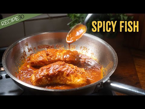 Spicy Fish in Garlic Paprika Sauce