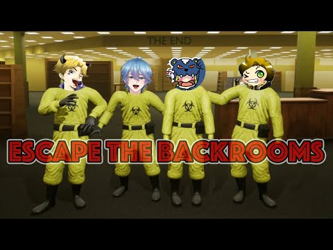 【Escape the Backrooms】マルチプレイで脱出するぞ！クマぷぅ＆まーてぃす大佐＆ZU-MA #escapethebackrooms #backrooms #ホラーゲーム