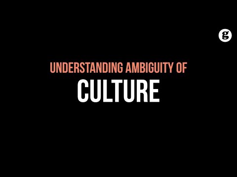 Understanding Ambiguity of Culture