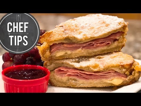 Monte Cristo Sandwich Recipe | Disneyland Monte Cristo Sandwich | Chef Tips