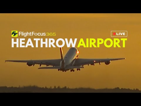 Heathrow Airport Live - Friday 3rd January 2025