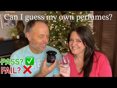 My Husband Tests Me on my Perfume Collection! 😆 Blind Sniffing my own Fragrances 🙈 Blind Testing!!