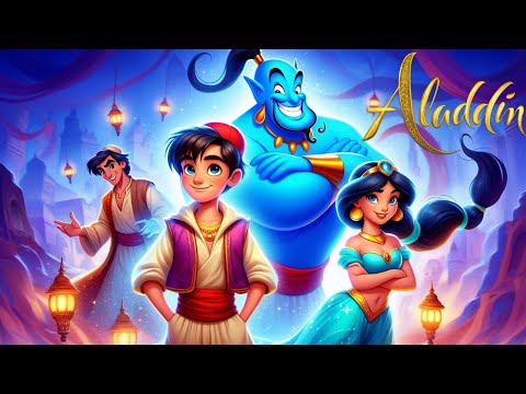 ALADDIN | Fairytale story for Kids | bedtime story #kidsvideo #aladdin