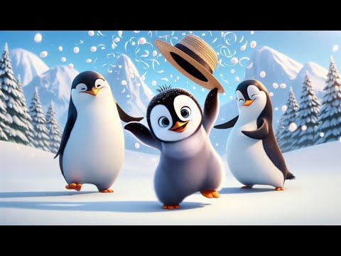 Wobbly Penguin Parade: A Fun Penguin Dance Rhyme!