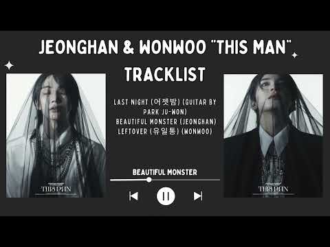 JEONGHAN & WONWOO 1ST ALBUM "THIS MAN"