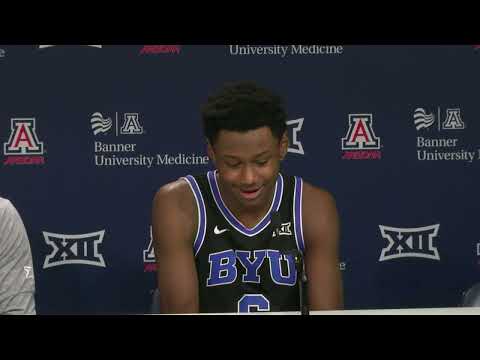 BYU Men’s Basketball at Arizona Postgame Press Conference | February 22,2025