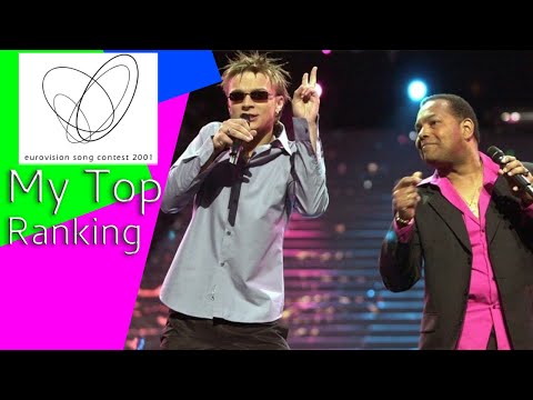 Eurovision Song Contest 2001 My Top Ranking of 23 Songs