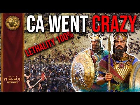 I played Total War Pharaoh Dynasties on 100% LETHALITY AND CRIED - Assyria Campaign