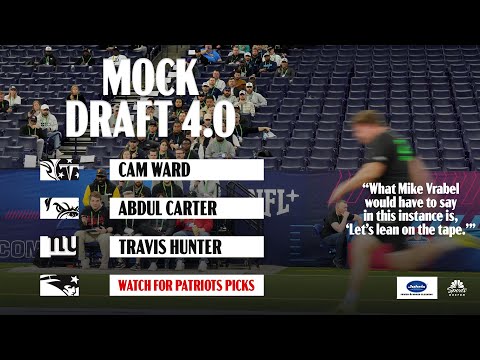 Phil Perry's Mock Draft 4.0 | Patriots build through the trenches and draft Will Campbell