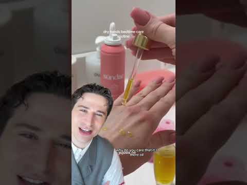 WASTEFUL HAND CARE ROUTINE #dermreacts #skincare #asmr