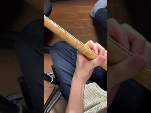 ガリガリ速弾きギタリストの“屈筋腱”の動き。#shorts