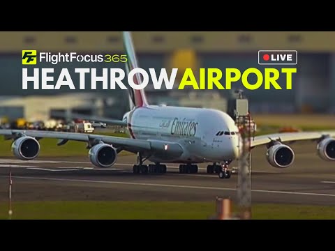 London Heathrow Airport Live LHR - Saturday March 1st 2025