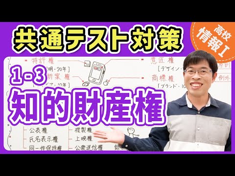 【情報I演習】1-3 知的財産権｜情報1共通テスト対策講座