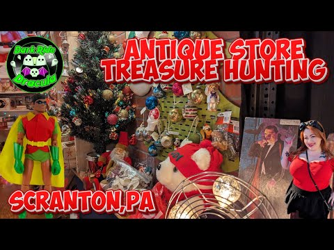 RARE TOYS AT THE ANTIQUE STORE -  RETRO TREASURE HUNTING - SCRANTON,PA