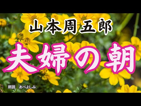 【朗読】山本周五郎「夫婦の朝」　　朗読・あべよしみ