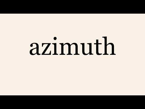 azimuth