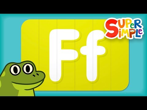 Alphabet Surprise | Turn & Learn ABCs | Learn Letter F | ​​🌈 Super Simple ABCs