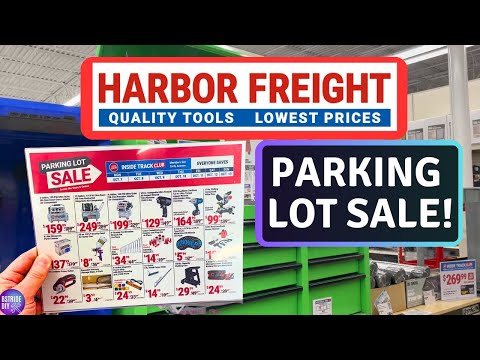 Harbor Freight Tools October Parking Lot Sale, in Store Best Deals