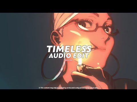 timeless (spedup/tiktok version) || the weeknd & playboi carti [ edit audio ] v2