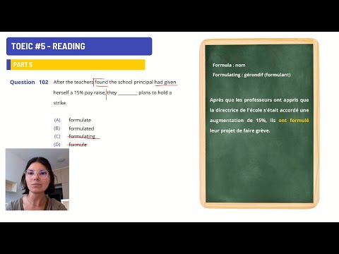 Les Grammar'keys #1 - TOEIC reading part 2024