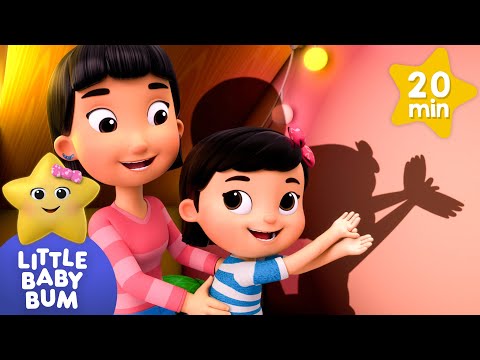 Shadow Puppets!🌃 | Little Baby Bum | Kids Cartoons & Nursery Rhymes | Moonbug Kids