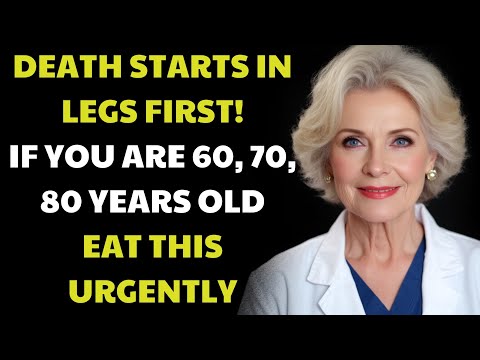 Your LEGS Weaken First! Eat These 5 FOODS to Keep Them Strong | For elderly