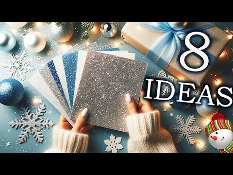 8 IDEAS🎄Christmas Tree Ornaments🎄Christmas decoration ideas for home🎄DIY Christmas Crafts Ideas