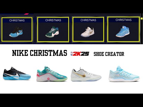 NIKE CHRISTMAS PACK NBA2K25 SHOE CREATOR PACK