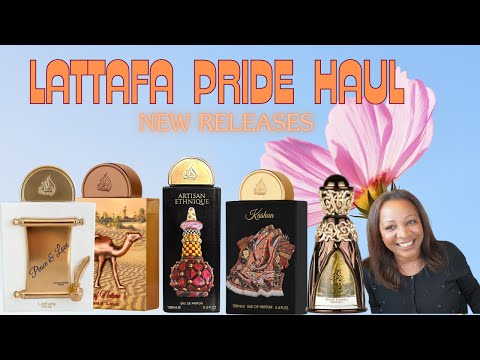 LATTAFA PRIDE HAUL of  NEW RELEASES | LATTAFA PEACE & LOVE | KASHAN | ARTISAN ETHNIQUE | ZIKRA ...