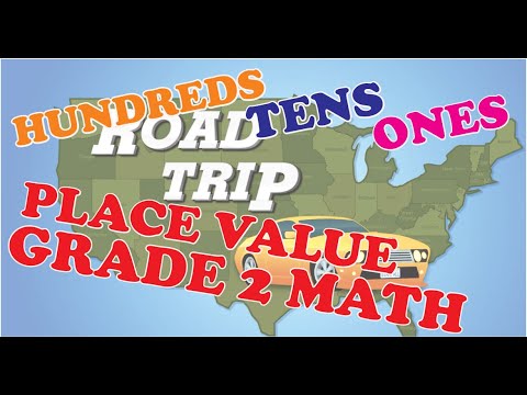 LEARN PLACE VALUE | GRADE 2 MATH | ROAD TRIP STARFALL