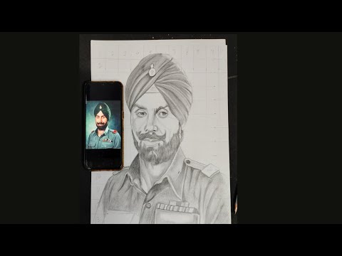 shading of drawing competition Referencekaram singh/pencil drawing / how to draw /