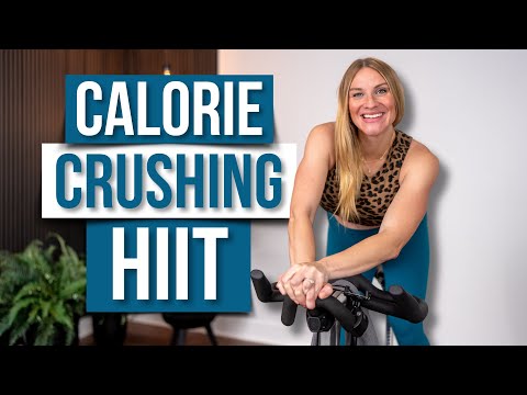 25-min Calorie Crushing HIIT Cardio Indoor Cycling Class