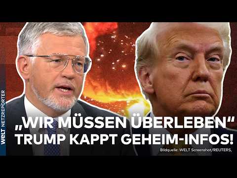 DONALD TRUMP: Keine Infos der Geheimdienste mehr! Botschafter Melnyk über prekäre Lage der Ukraine