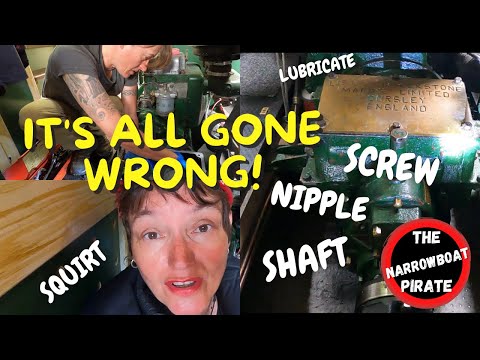 ENGINE ROOM Narrowboat Nightmare | DODGY SHAFT [Ep 8]