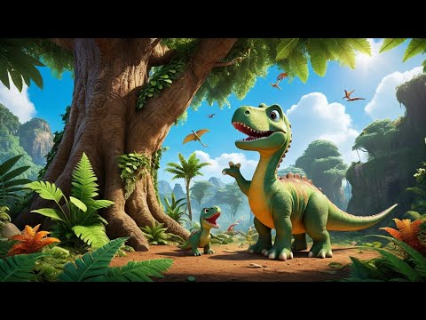 Row Row Your Dinosaur | Fun Nursery Rhyme for Kids | Sing-Along Action Song