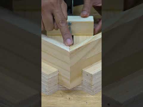 Simple Adjustable woodworking Tips and Tricks #woodworking #shorts #diy