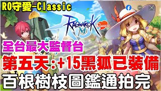 【RO：守愛Classic】超冷阿瑞累了開三小時陪大家《緊張婆婆贊助200+樹枝開打》已裝備+15黑狐頸鍊！目前除了王卡課，遊戲還算有良心！【阿瑞斯Ares】